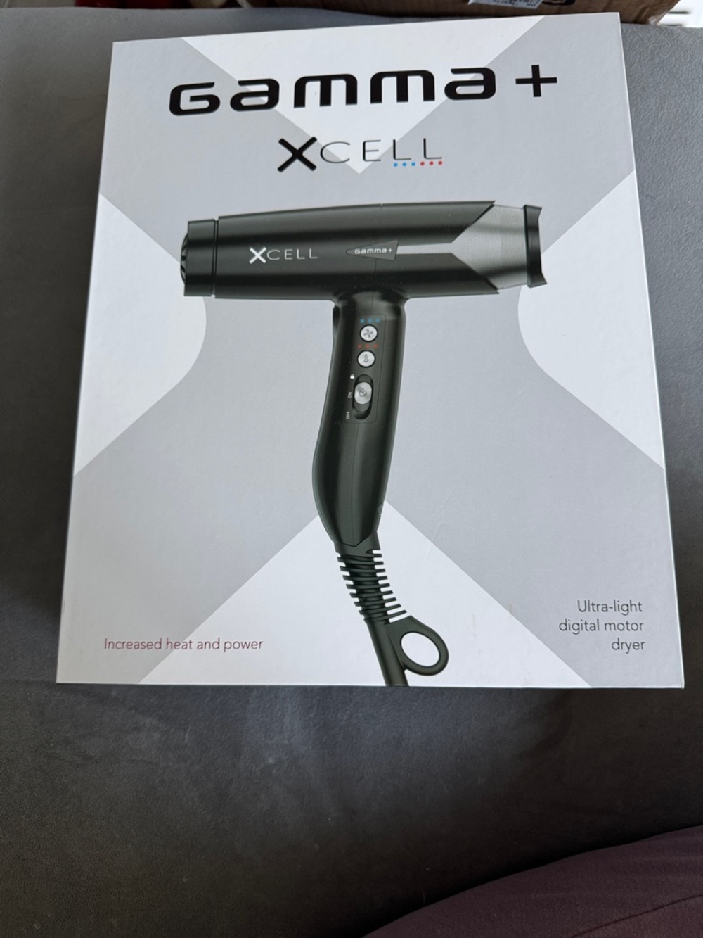 Gamma+ Professional Hair Dryer — Black